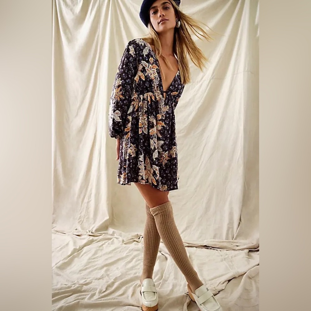 free people soli mini dress . NWT
